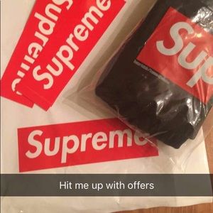 Supreme Hanes (Black) S/P