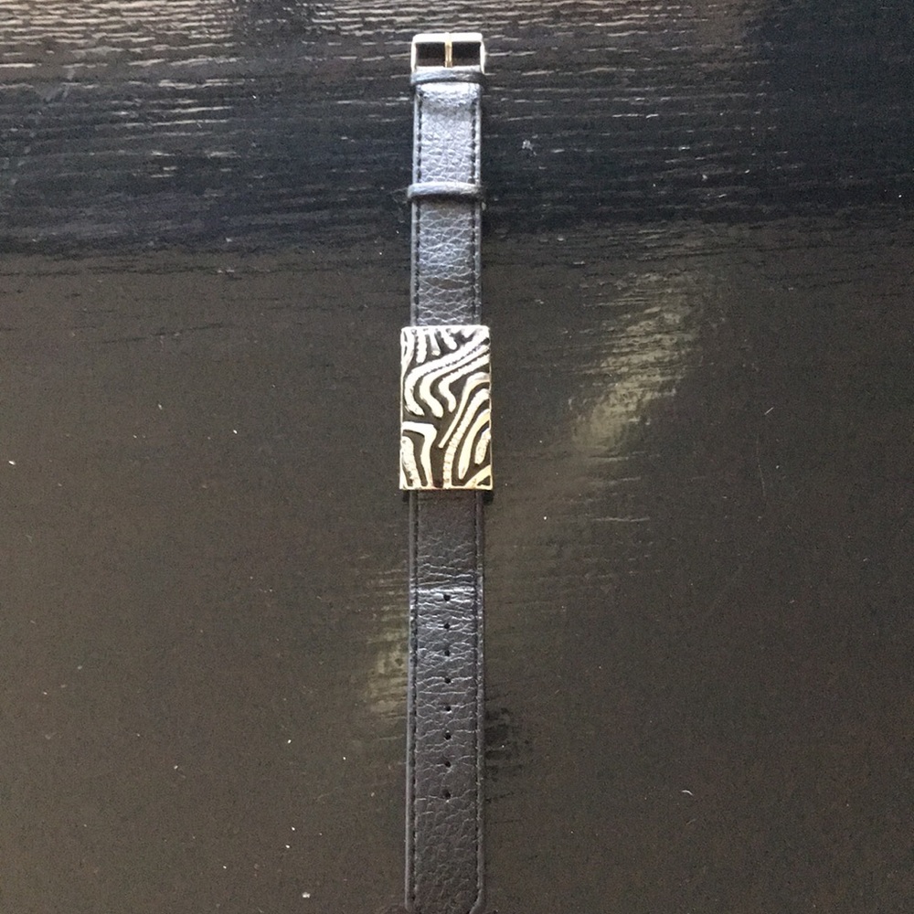 Lia Sophia leather bracelet
