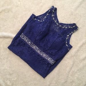 Short Royal Blue Prom Dress