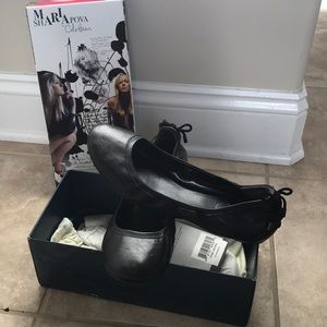 Cole Haan black flats