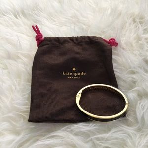 Kate Spade New York Bangle 12-karat gold ON SALE