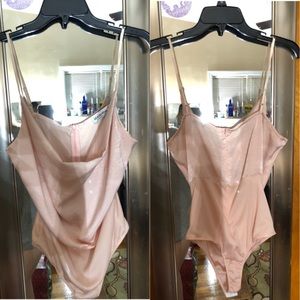 *** SOLD *** Fashionnova- Light peachy bodysuit