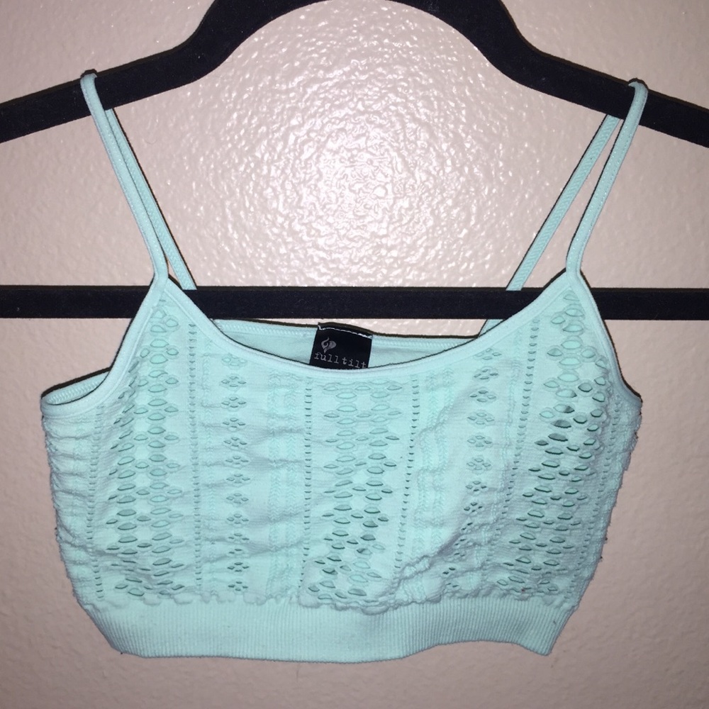 Tilly’s Fulltilt turquoise bralette/bandeau