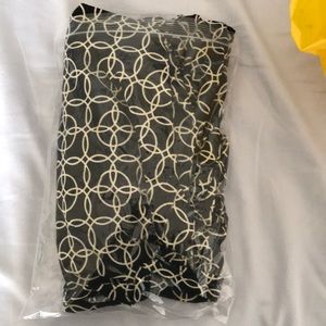 Lularoe maxi skirt black and cream size small