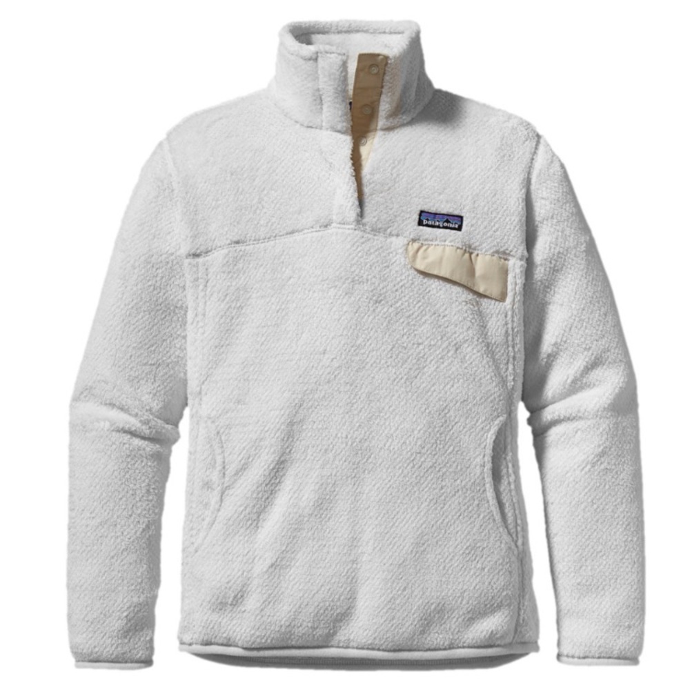 EUC PATAGONIA WHITE PULLOVER