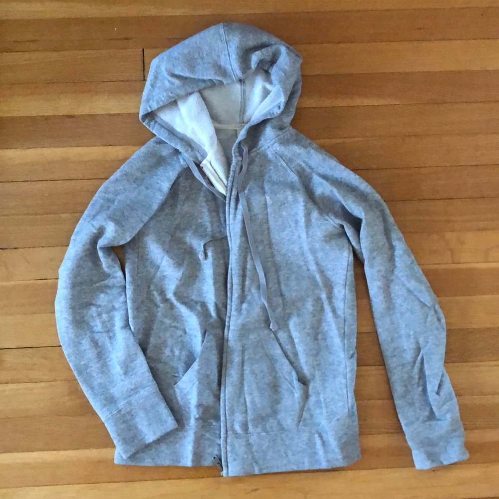 JCrew gray hoodie