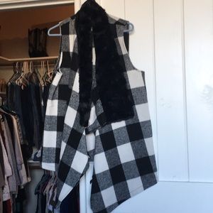 Buffalo check Vest - Charming Charlie
