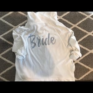 Victoria’s Secret Bride Hoodie size XL!