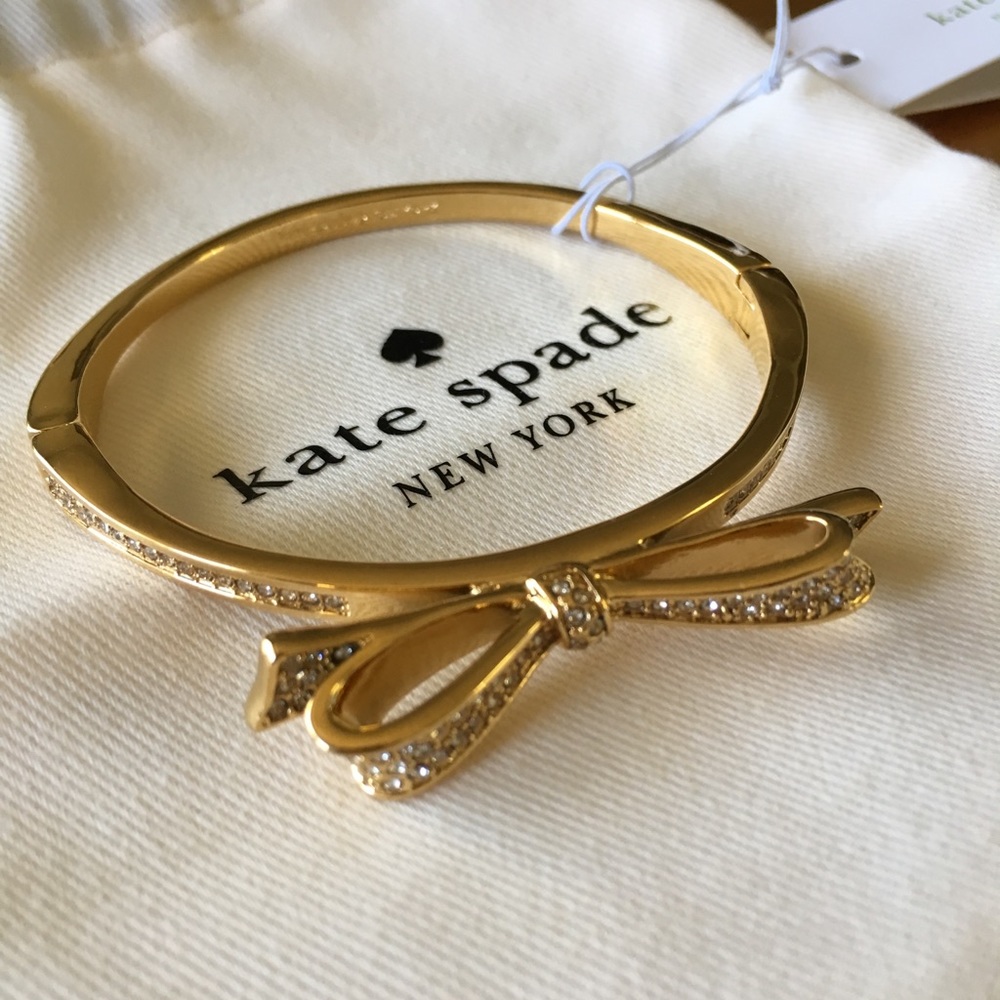 SALE! Kate Spade bow hinge bracelet