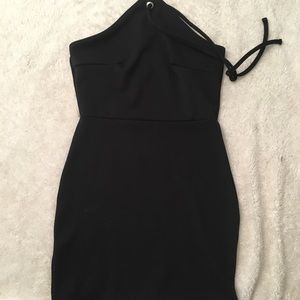 halter bodycon dress
