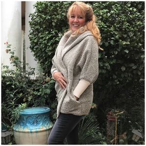 SOLD 🔘 Cuddle Me in Love! Wrap Sweater Jacket