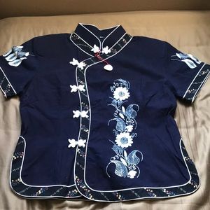 batik oriental top medium