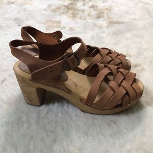 Moheda Swedish Clog Sandals Sz 37