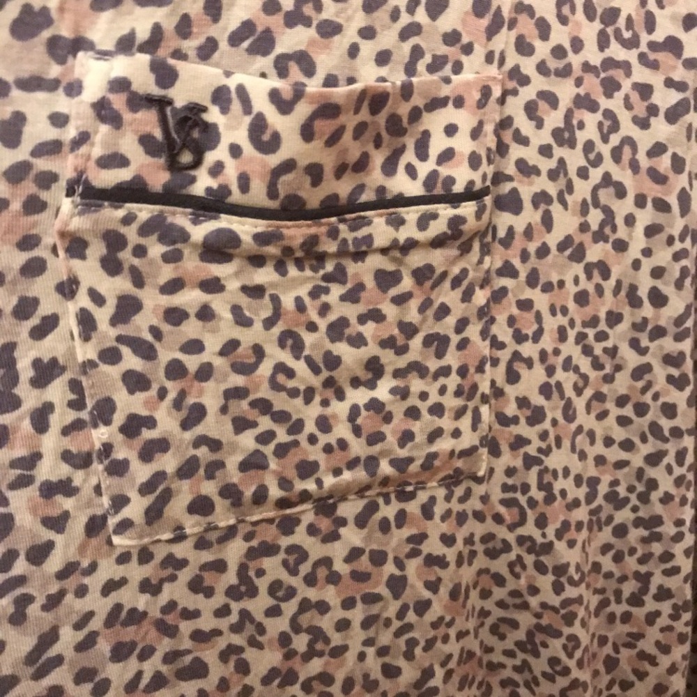 VS Modal Night Shirt Cheetah Print