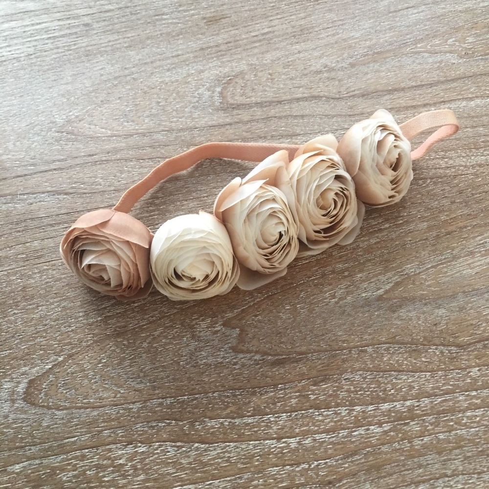 Rose headband