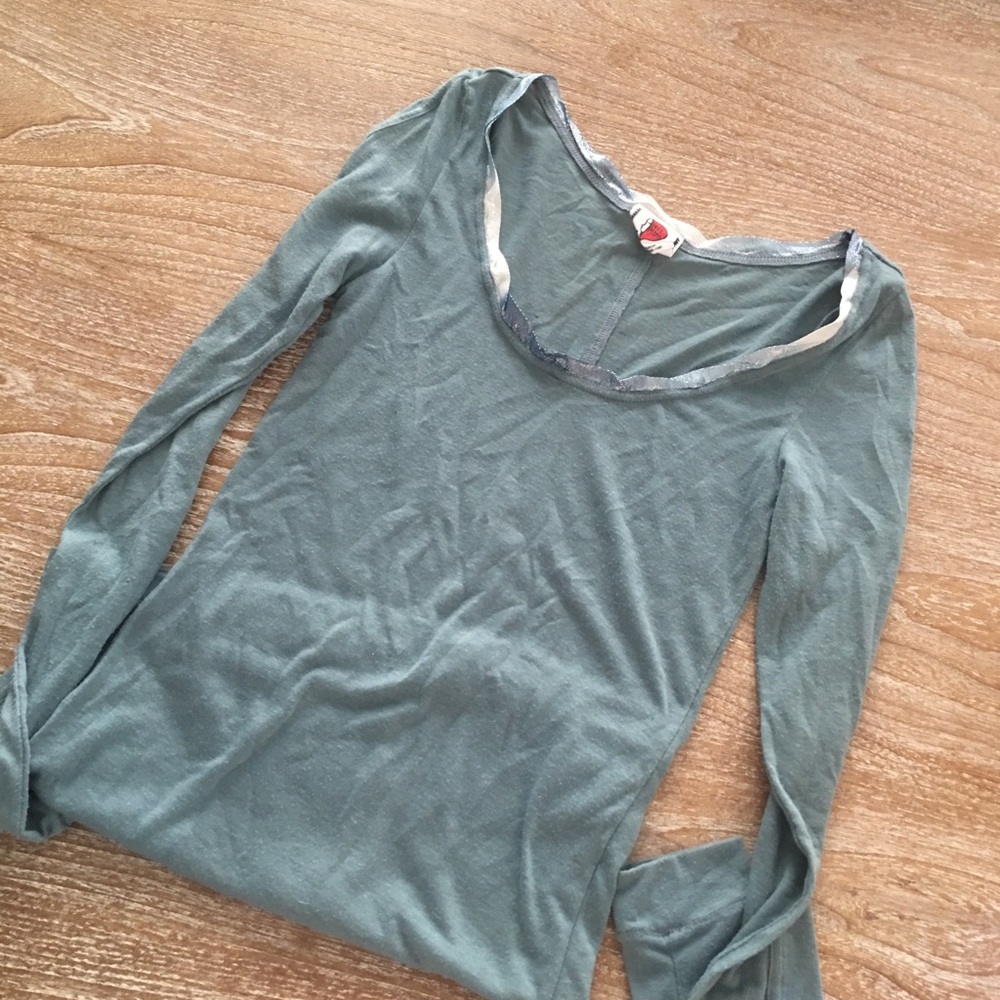 Free people long sleeve shirt