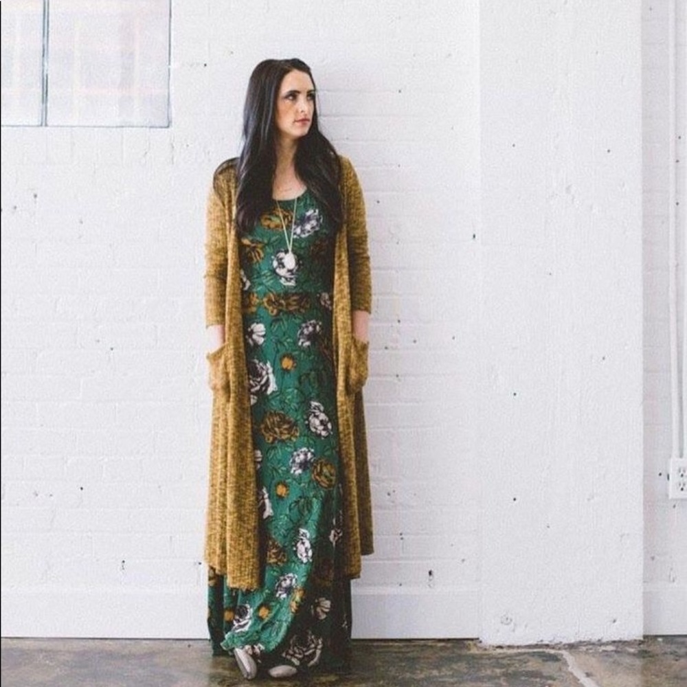 💰Sale💰Mint Large Sarah LuLaRoe cardigan - Picture 6 of 6