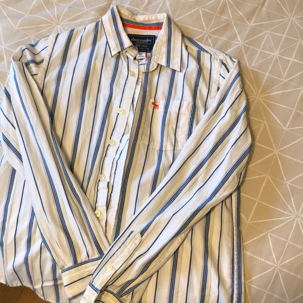 Dress Shirt Abercrombie Boys XL
