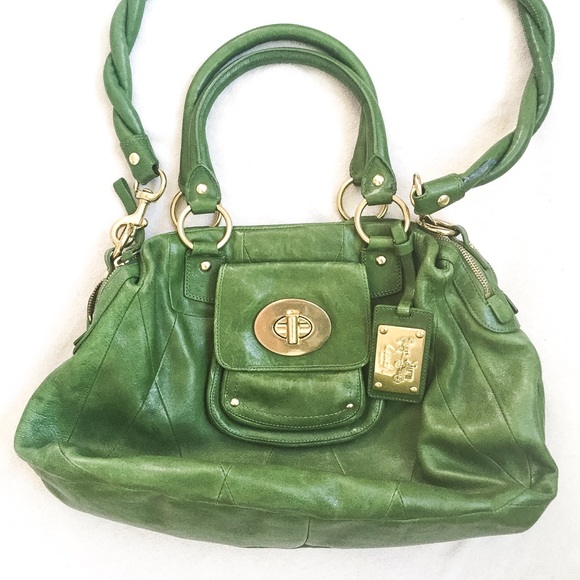 Coach Handbags - Coach Limited Edition Kira Green XL Satchel