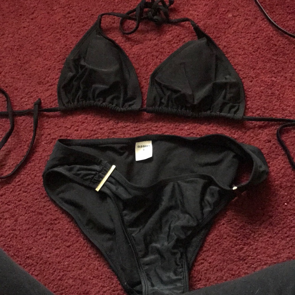 Black bathing suit