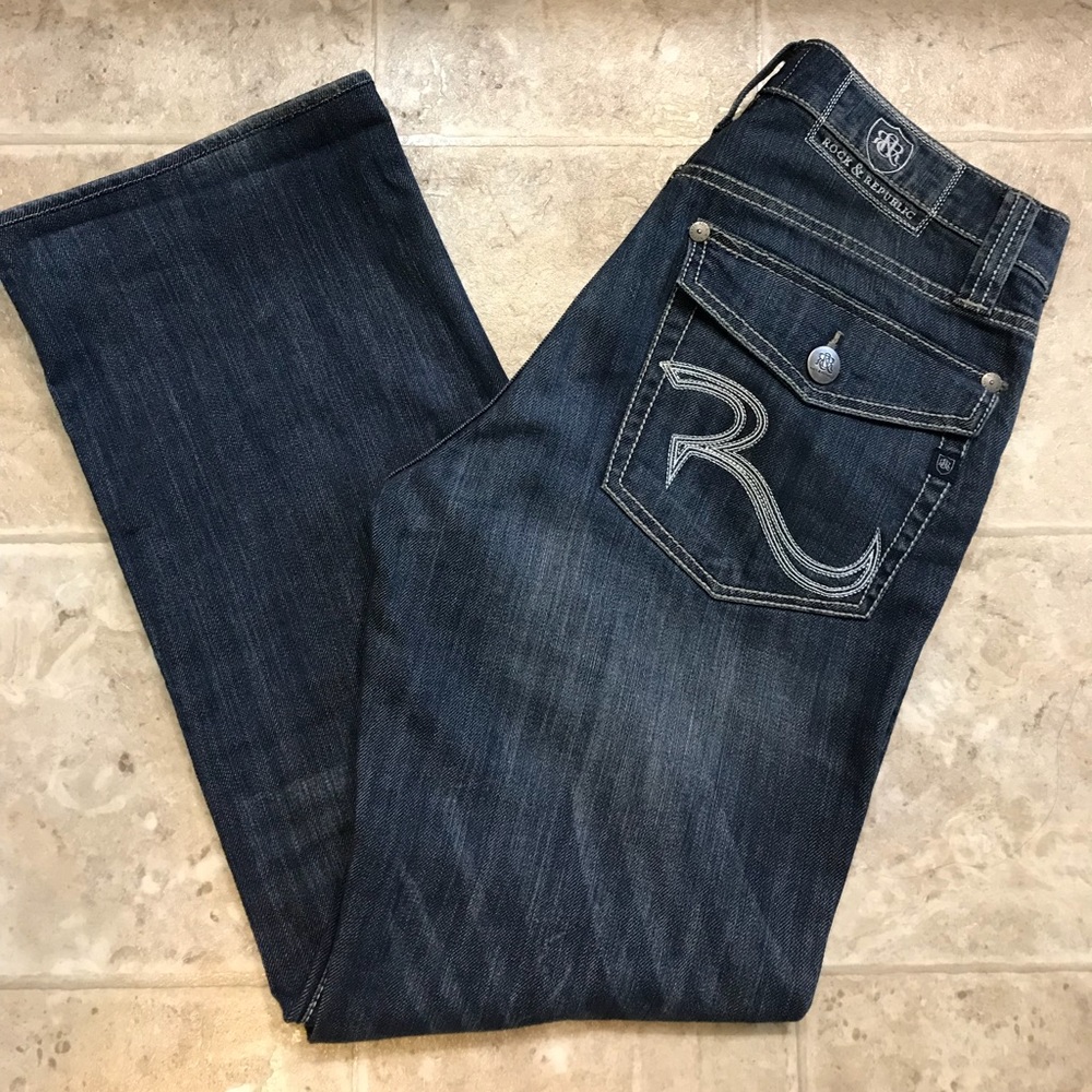 Men’s rock and republic jeans