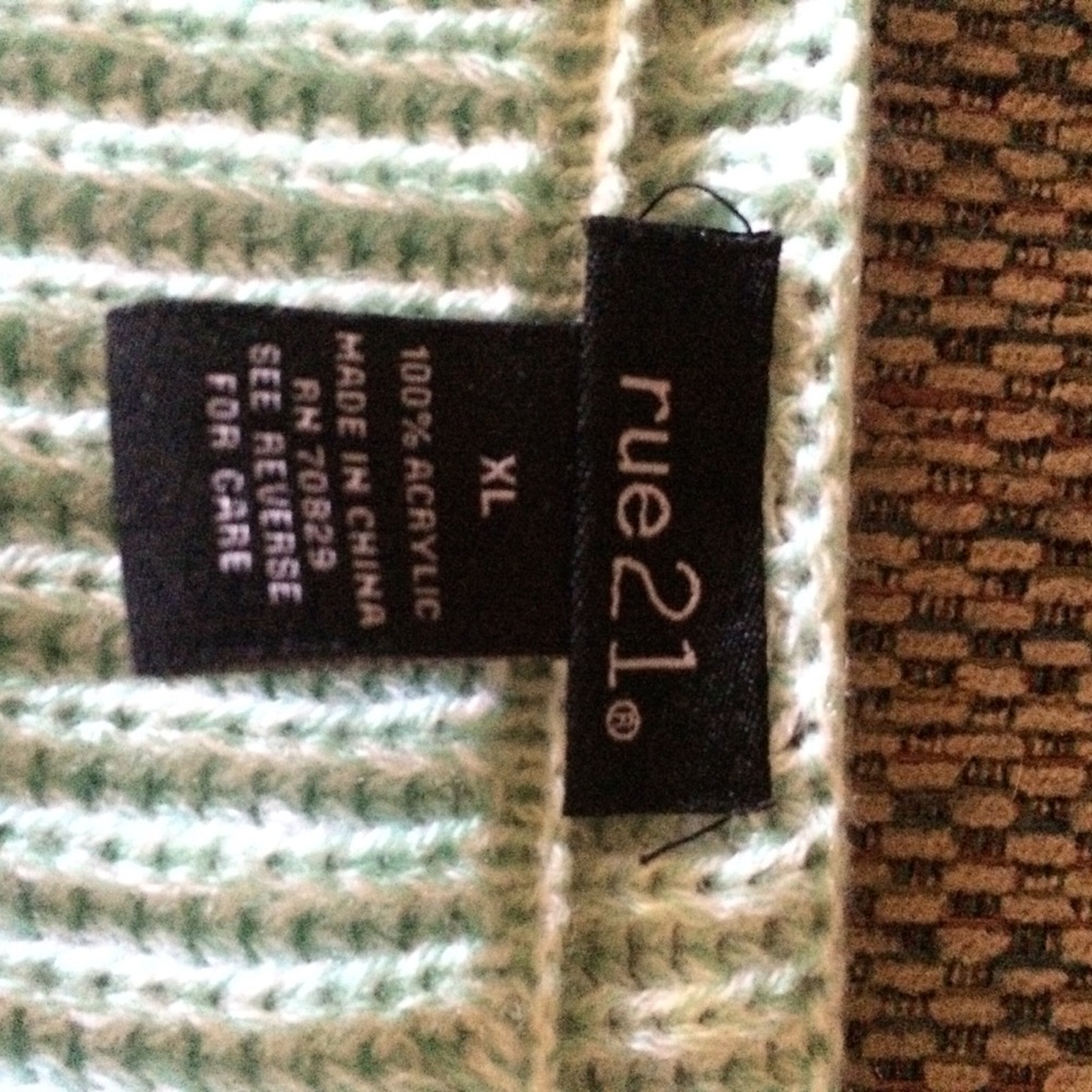 Turquoise Knit Sweater!