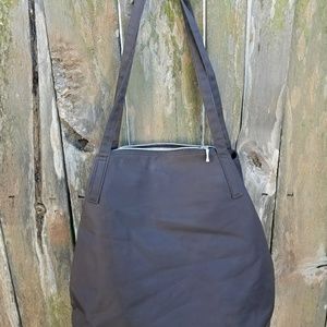 Large Brown Nylon Bag