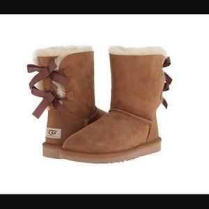 In Search Of Tan Bailey Bow UGG Boots
