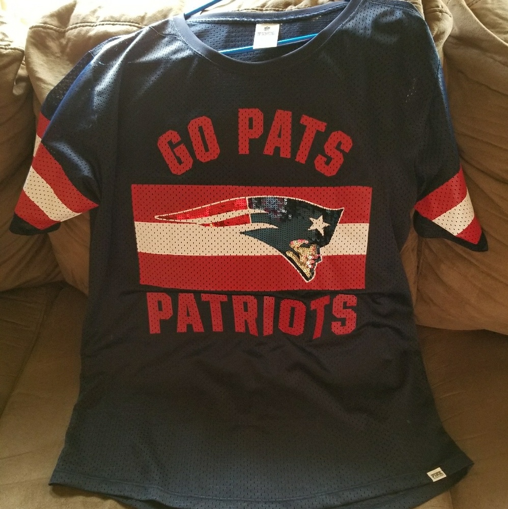 Victoria's Secret Pink Patriots Jersey