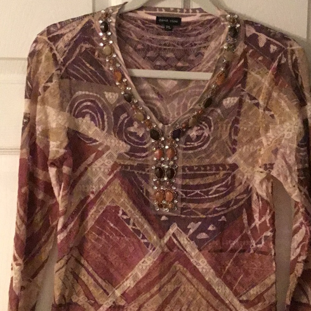 🎊🎊🎊HOST PICK!!!🎊🎊🎊David Cline Kinda Boho Lace Top