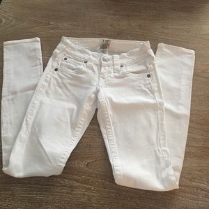 True religion white jeans