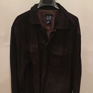 Men's Gap suede/leather jacket - size L