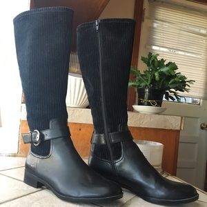 Liz Claiborne womens boots 🔥Corduroy Faux Leather