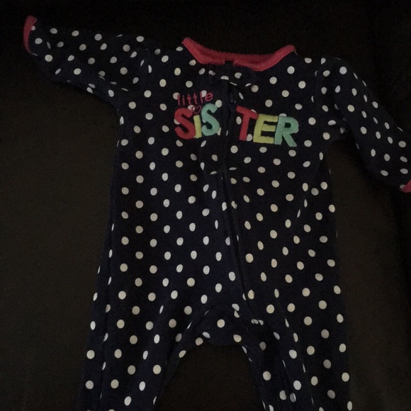 Little sister blue polka dot sleep and play - Picture 1 of 1