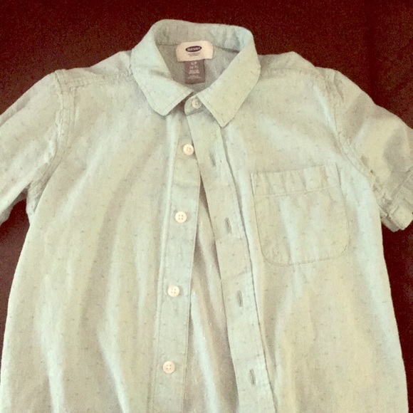 Boys short sleeved bottom up shirt - Picture 1 of 1
