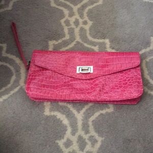 Hot pink Clutch