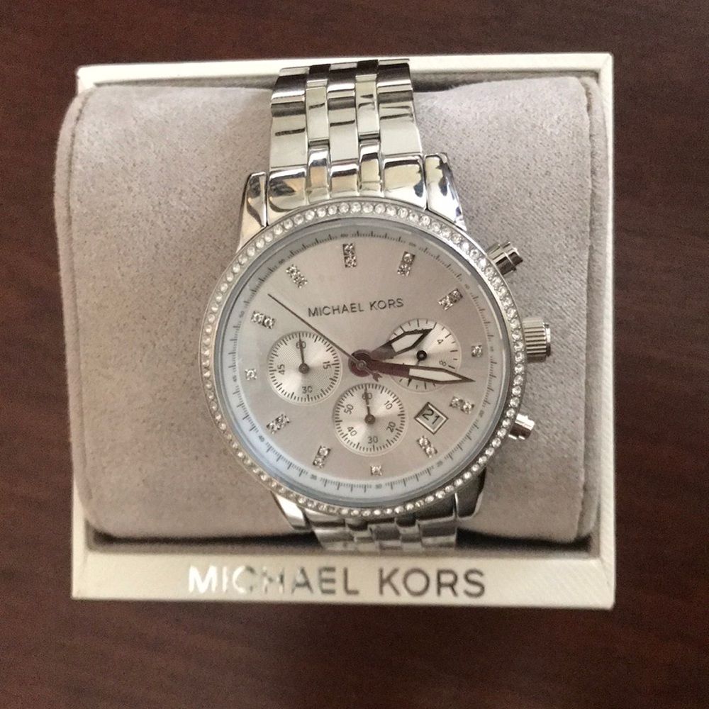 Silver Michael Kors Watch