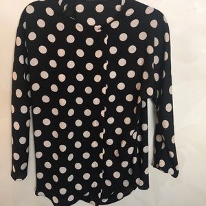Polka dot Zara blouse