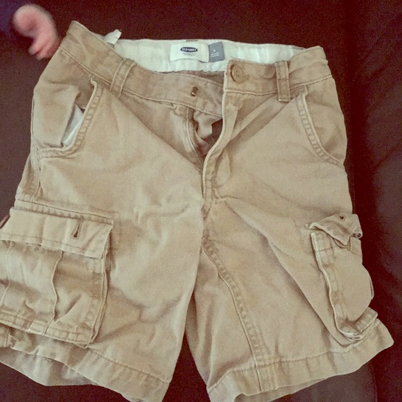 Boys khaki distressed shorts - Picture 1 of 1
