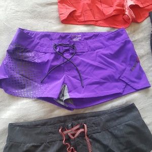 Reebok CrossFit shorts - purple pair