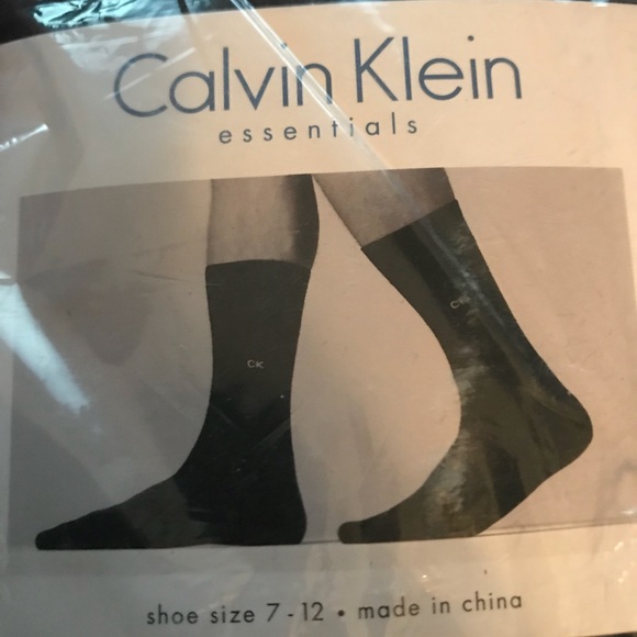 Calvin Klein 4 Pack Pattern Dress Socks - Picture 3 of 3
