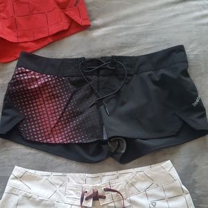 Reebok CrossFit shorts - black/red pair