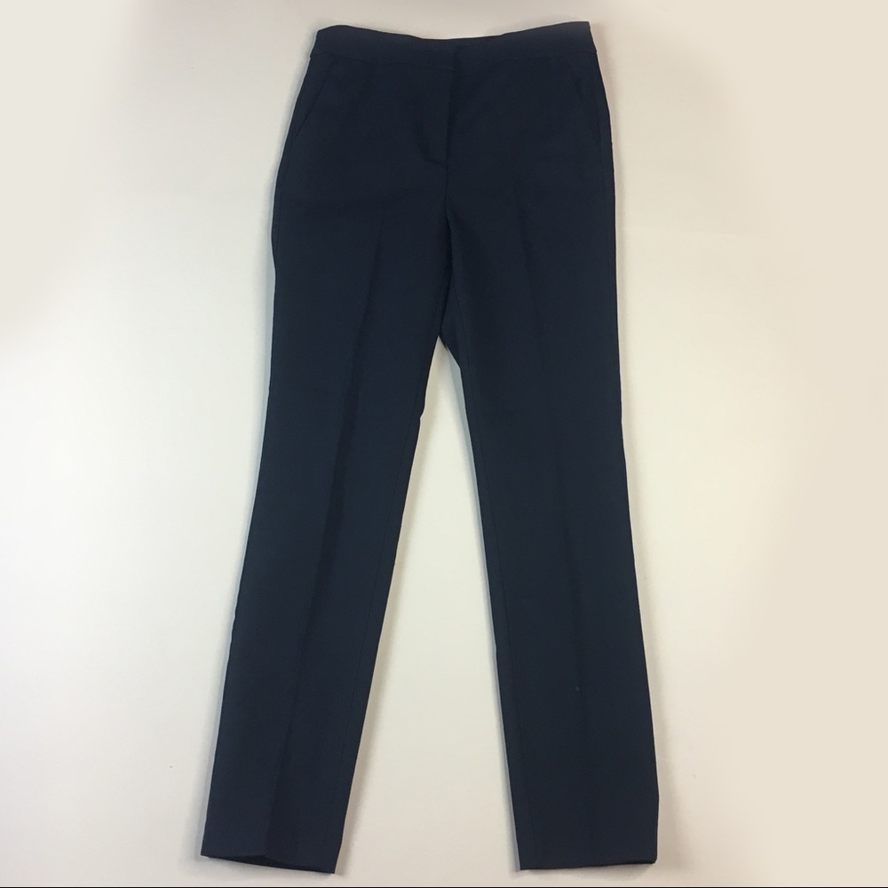NWT ZARA High Waisted Black Cropped Slacks