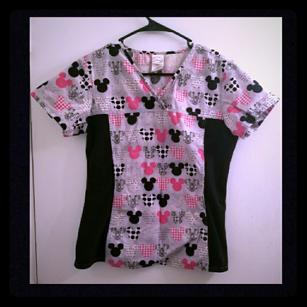 Mickey Mouse Scrub Top