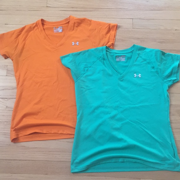 Under Armour heat gear semi-fitted tee shirts - Picture 1 of 4