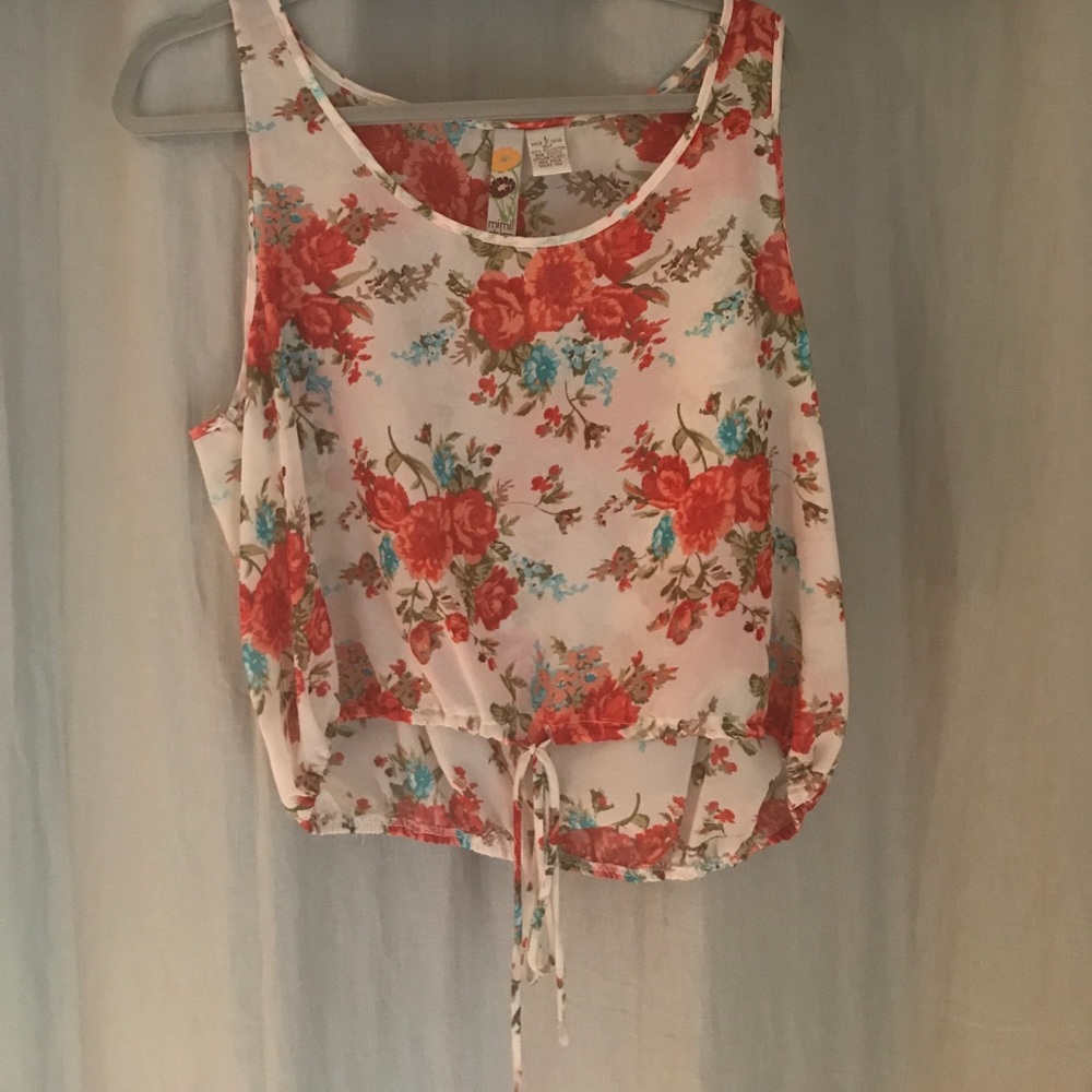 Floral Crop Top