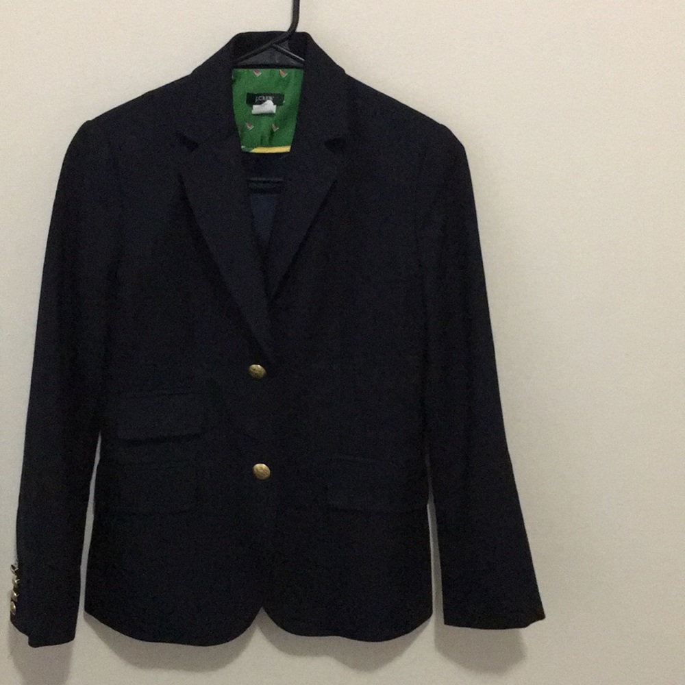 JCREW size 2 black blazer