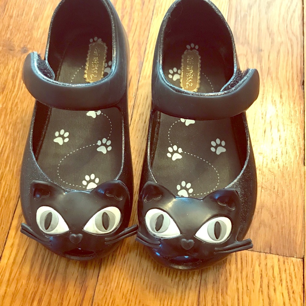 Mini Melissa Ultragirl Black Cat Mary Jane