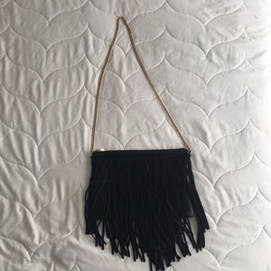 Black crossbody bag
