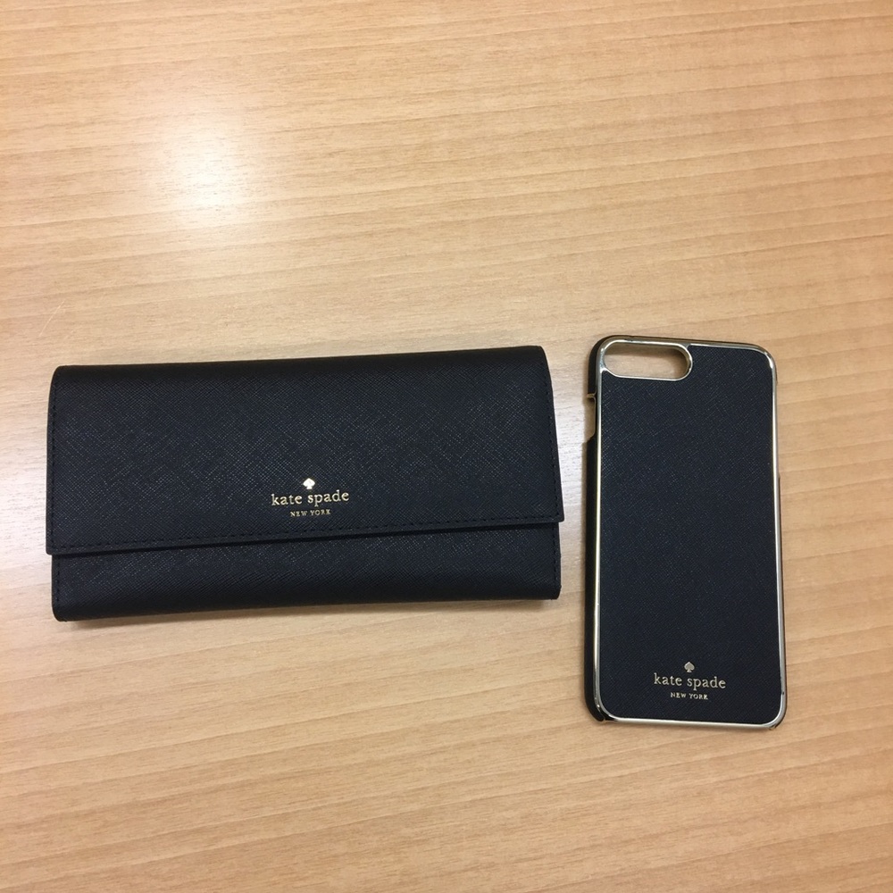 Kate Spade iPhone Wallet and iPhone Case (6 Plus)